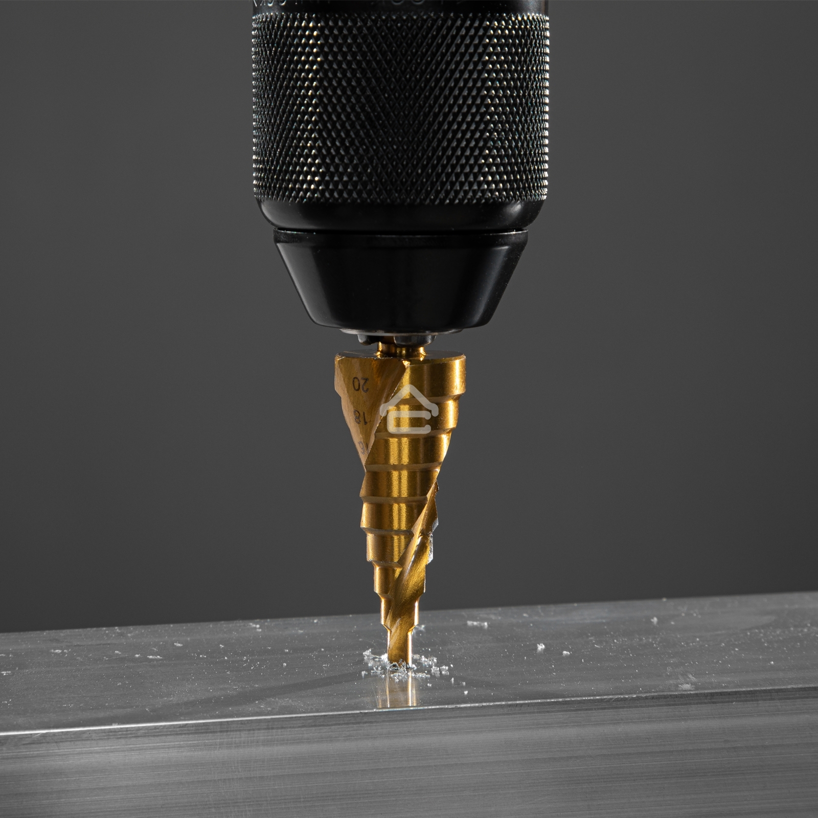 Сверло ступенчатое Matrix, 4-6-8-10-12-14-16-18-20 мм, HSS, спиральный проф., шестигр. хвостовик