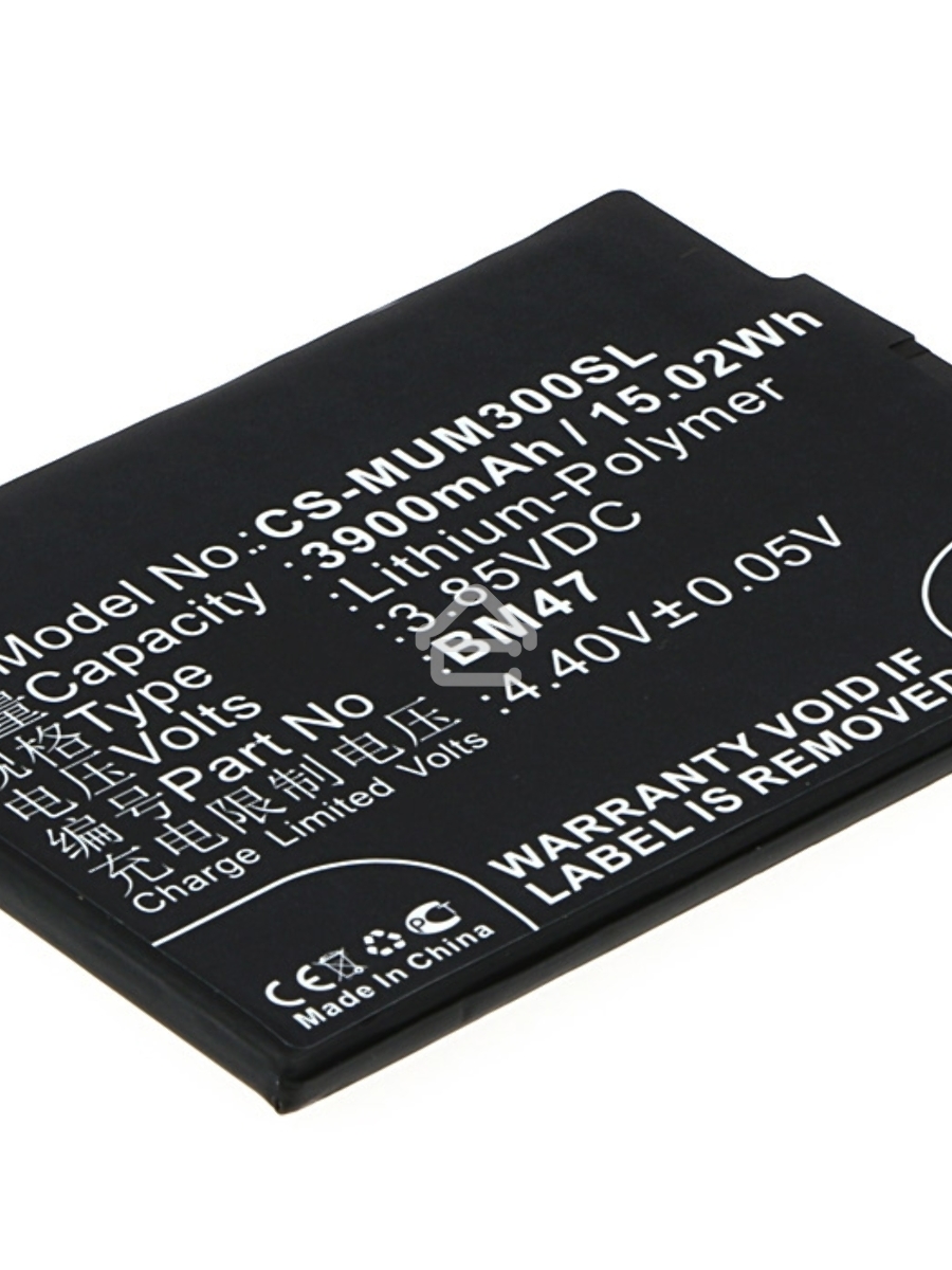 Аккумулятор CS-MUM300SL (BM47) для Xiaomi Redmi 3 3.85V / 3900mAh / 15.02Wh
