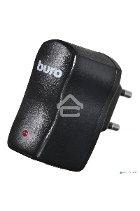 Сетевое зарядное устройство Buro XCJ-021-1A 1A универсальное черный