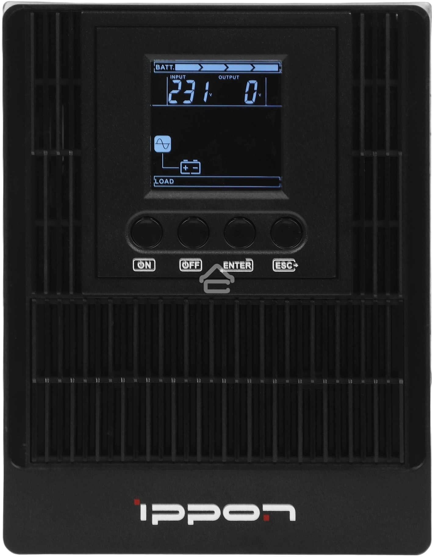 Источник бесперебойного питания Ippon Innova Tb 1000 900Вт 1000ВА черный