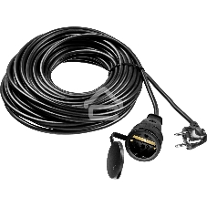 Удлинитель-шнур MC 315, 30 м, 3500 Вт, 1 гнездо, ПВС 3х1,5 мм2, STAYER