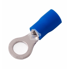 Наконечник кольцевой изолированный ø 6.5 мм 1.5-2.5 мм² (НКи 2.5-6/НКи2-6) синий Rexant