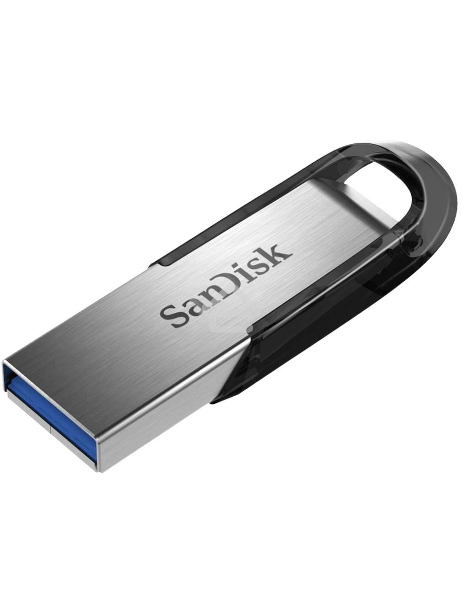 Флеш диск Sandisk 32Gb Cruzer Ultra Flair SDCZ73-032G-G46 USB3.0 серебристый/черный