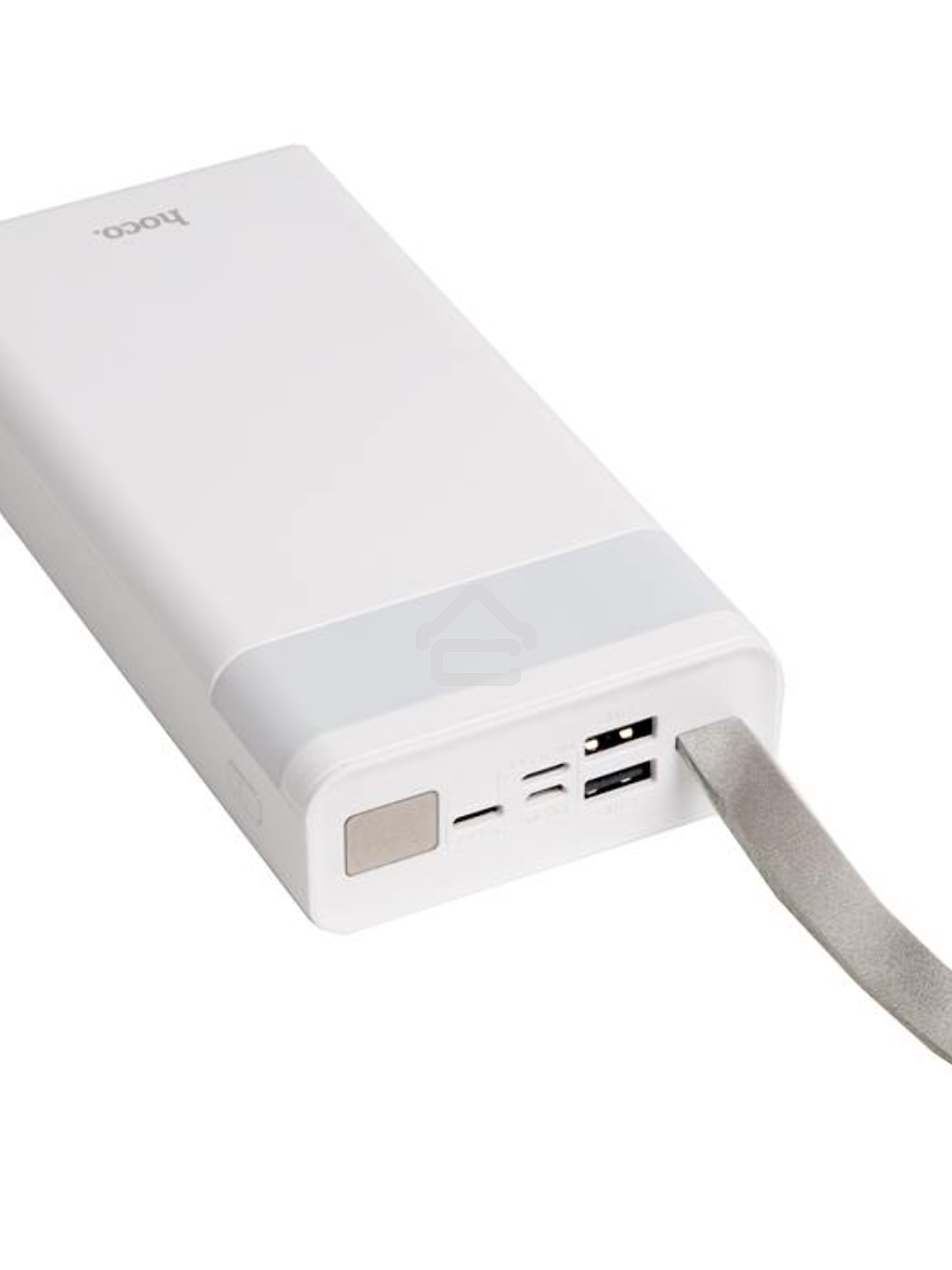 Внешний аккумулятор HOCO J73 Powerful desk lamp power bank, 2.0А (30000mAh), белый