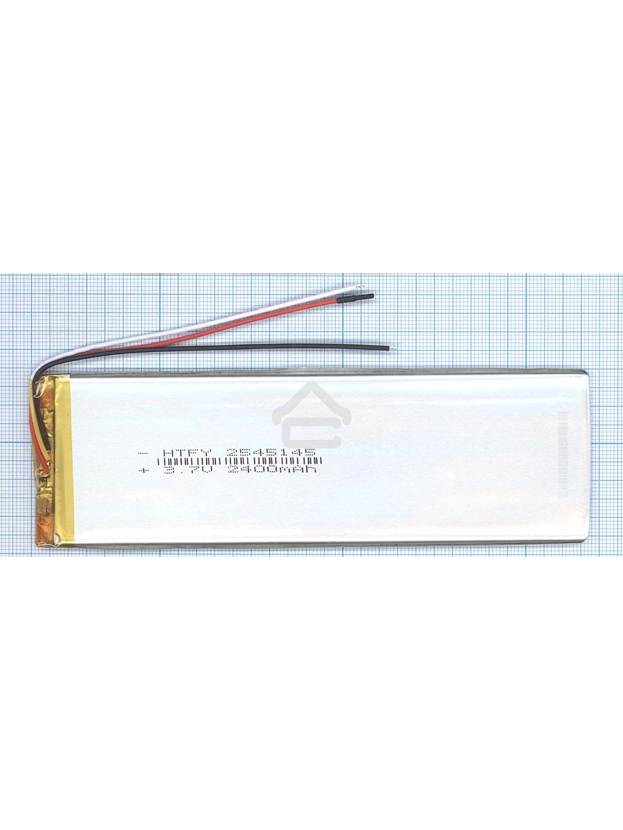 Аккумулятор Li-Pol (батарея) 2.5*45*145мм 3pin 3.7V/2400mAh