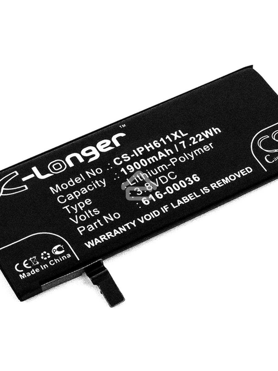 Аккумулятор CameronSino CS-IPH611XL для iPhone 6s 3.8V / 1900mAh / 7.22Wh