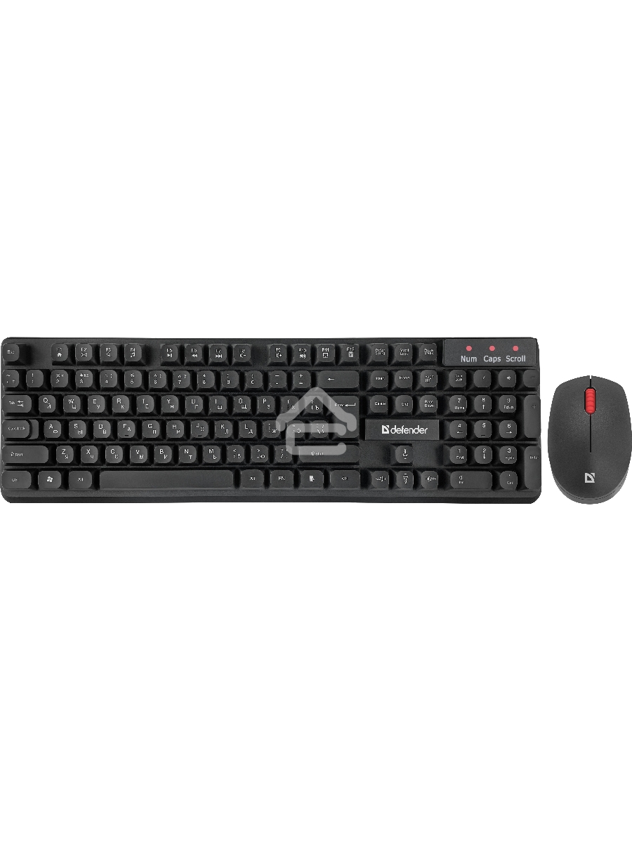 Клавиатура + мышка Defender MILAN C-992 RU BLACK