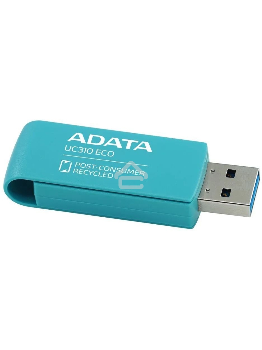 Флеш диск ADATA USB3 64GB GREEN UC310E-64G-RGN