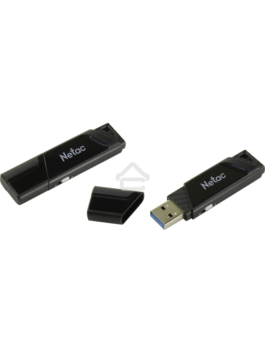 Флеш диск Netac U336S NT03U336S-032G-30BK, 32Gb, USB3.0, пластиковая с защитой от записи