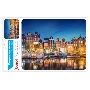 Коврик BURO BU-M10034/M40083  Коврик для мыши пластиковый, Амстердам,  230 х 180 х 2 мм