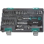 Набор инструментов STELS 14100  1/4'' CrV пластиковый кейс  29 предм.