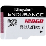Флеш карта microSD 128GB Kingston microSDНC Class 10 A1 UHS-I Endurance 95R/45W  Card Only