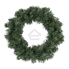 Еловый венок Neon-night Ø 45 см, ПВХ