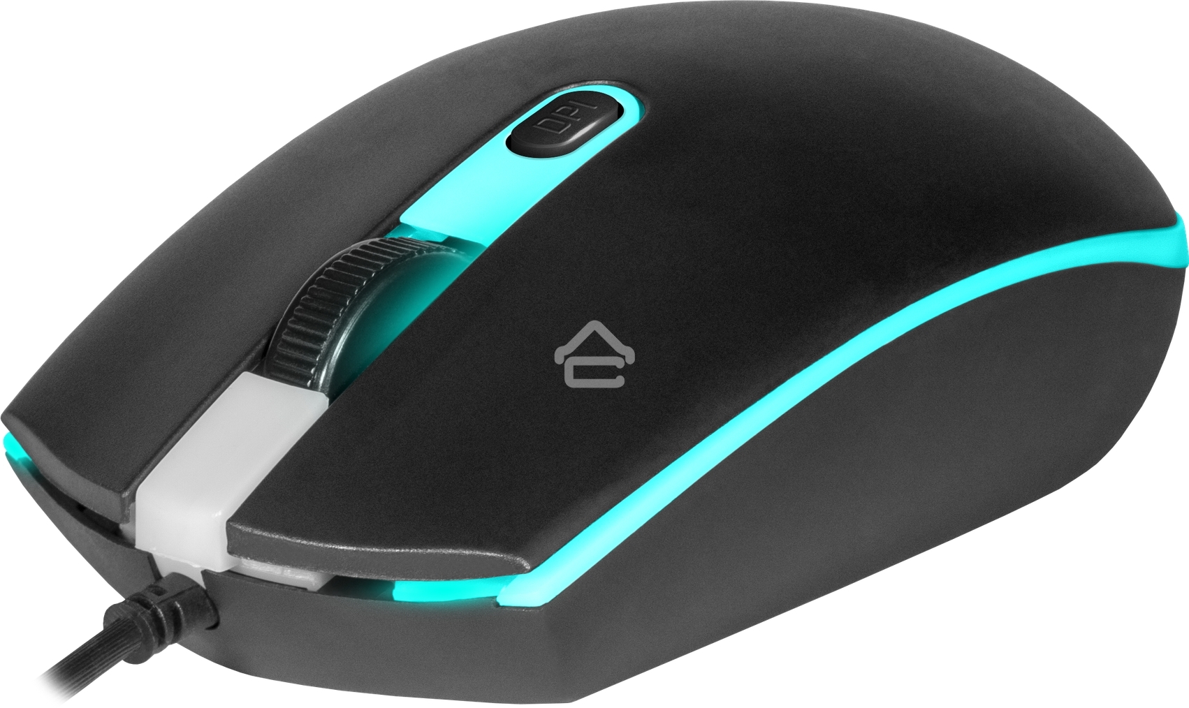 Мышь проводная Defender Dot MB-986 черный, 1600 dpi, USB, кнопки - 4