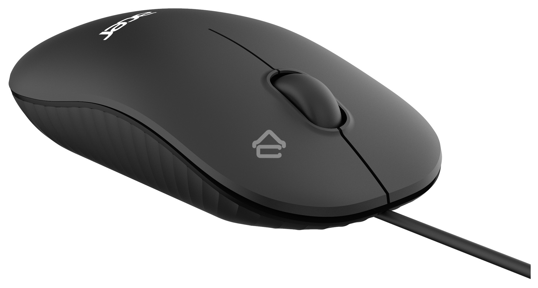 Мышь проводная Acer OMW122 черный, 1200 dpi, USB, кнопки - 3