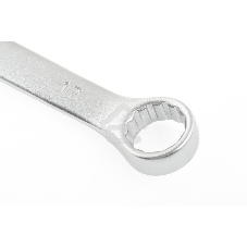 Ключ комбинированный, 17 мм, CrV, матовый хром Stels