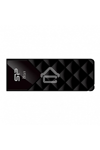 Флеш диск Silicon Power 8Gb Ultima U03 SP008GBUF2U03V1K USB2.0 черный