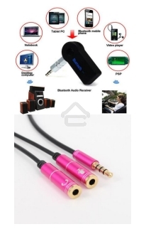 Разветвитель c кабелем 30 см белый