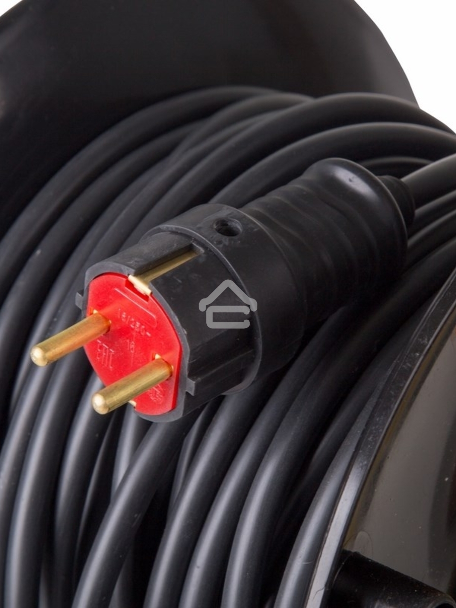 Удлинитель силовой на катушке 4 гнезда с/з 20 м 3х2,5 мм² PROFESSIONAL PROCONNECT