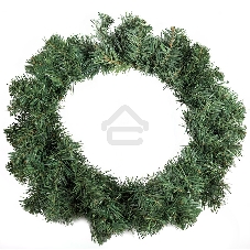 Еловый венок Neon-night Ø 45 см, ПВХ