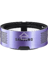 Пылесос вертикальный Samsung VS15A6031R4/EV фиолетовый/чёрный, питание от аккумулятора, 150 Вт, уборка сухая, пылесборник 0.8 л, работа от АКБ max 40 мин.