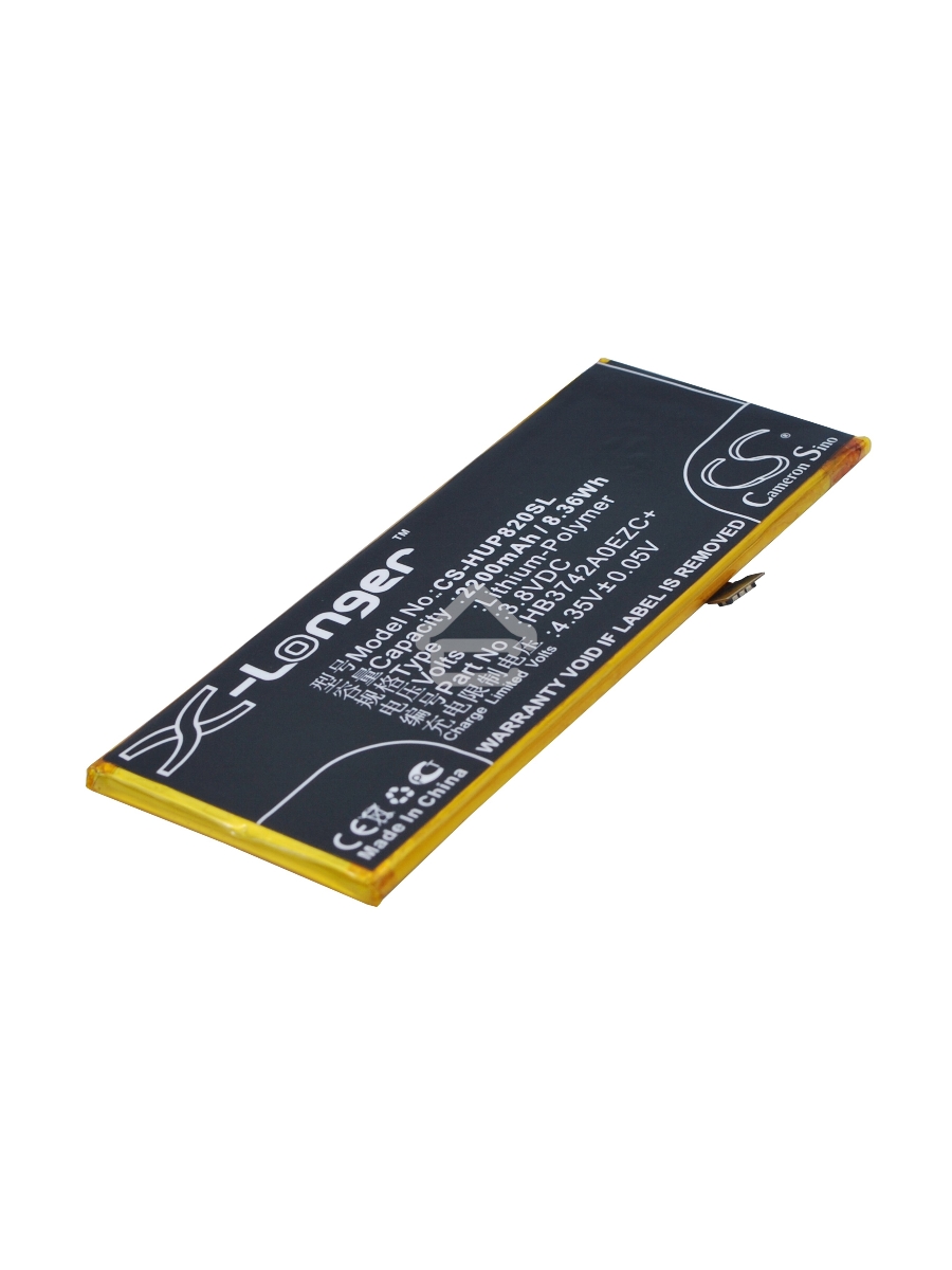 Аккумулятор CameronSino CS-HUP820SL HB3742A0EZC+ для Huawei P8 lite 3.8V / 2200mAh / 8.36Wh