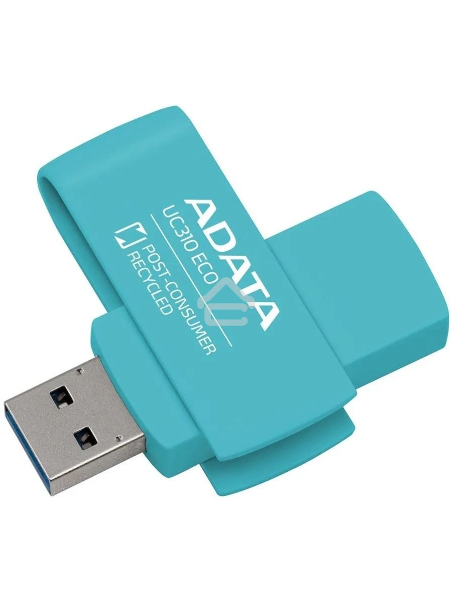 Флеш диск ADATA USB3 64GB GREEN UC310E-64G-RGN
