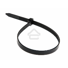 Хомут-стяжка кабельная нейлоновая Rexant 200x7,6 мм, черная, упаковка 100 шт.