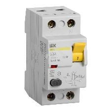 Выключатель дифференциального тока (УЗО) Iek MDV10-2-063-030 ВД1-63 2Р 63А 30мА ИЭК