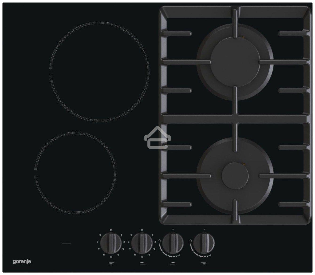 Газовая варочная поверхность Gorenje GCE691BSC черный