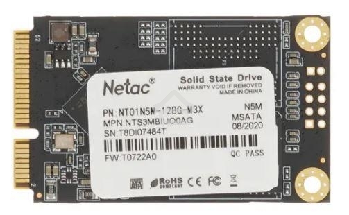 Накопитель SSD Netac N5M, 128Gb, mSATA, R/W 560/520
