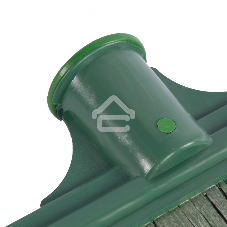 Метла полипропиленовая, 270х260 мм, плоская распушенная, без черенка, Сибртех