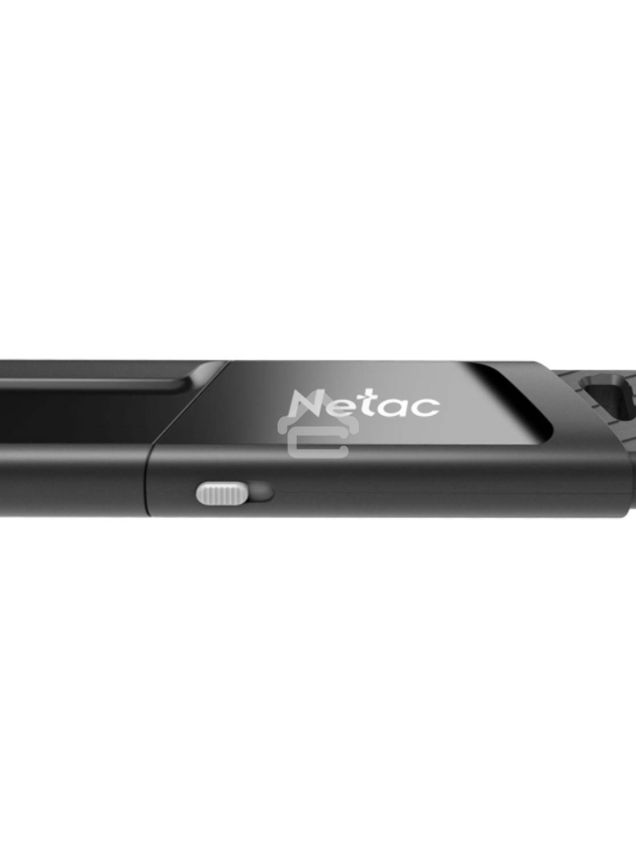 Флеш диск Netac U336S NT03U336S-032G-30BK, 32Gb, USB3.0, пластиковая с защитой от записи