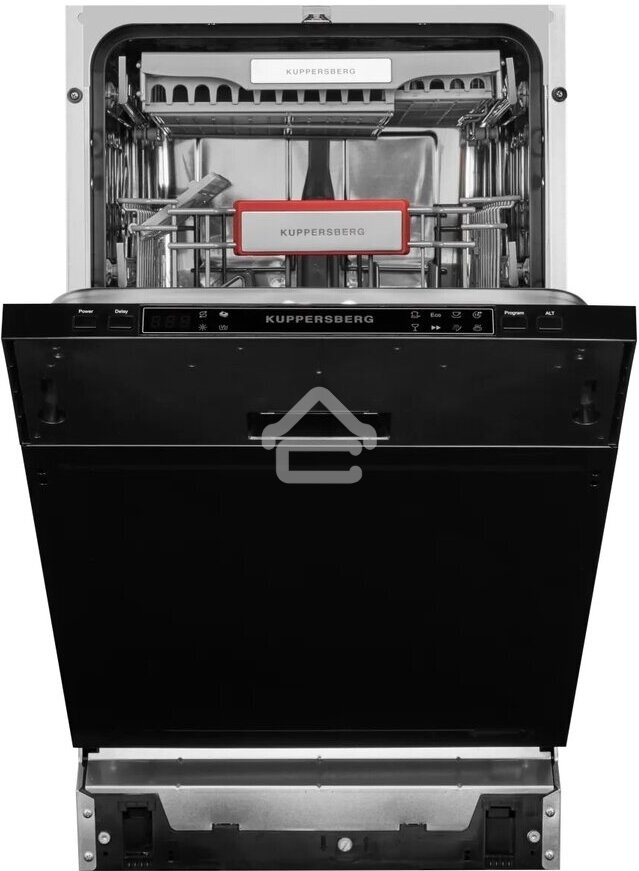 Встраиваемая посудомоечная машина Kuppersberg GS 4557, серебристый, 44.8 см, 11 компл., 49 дБ, класс A++