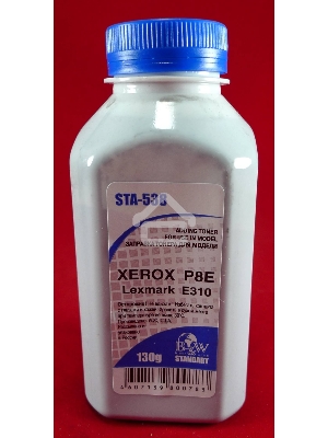 Тонер XEROX P8e/Lexmark E310 (фл,130 г) B&W Standart фас России