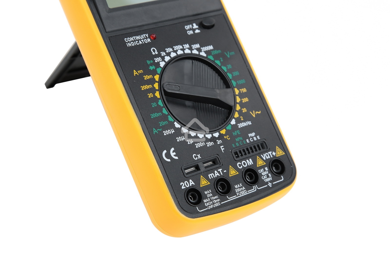 Инструменты Ресанта DT 9208A Мультиметр 61/10/507 3,5 разр ж/к дисплей, 32 режимов, температура