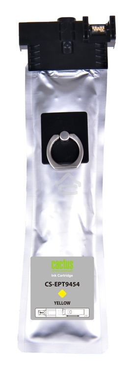 Картридж струйный Cactus CS-EPT9454 (T9454) желтый пигментный (66 мл) для Epson WF-C5290DW/WF-C5790DW