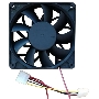 Вентилятор для корпуса Alseye 12032BVH-P1 черный, 120 мм, 3900 об/мин, 54.9 дБ, 4 pin