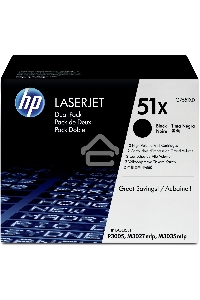 Картридж лазерный HP Q7551XD черный двойная упаковка для LaserJet P3005/M3027mfp/M3035mfp 2 x 13000стр.