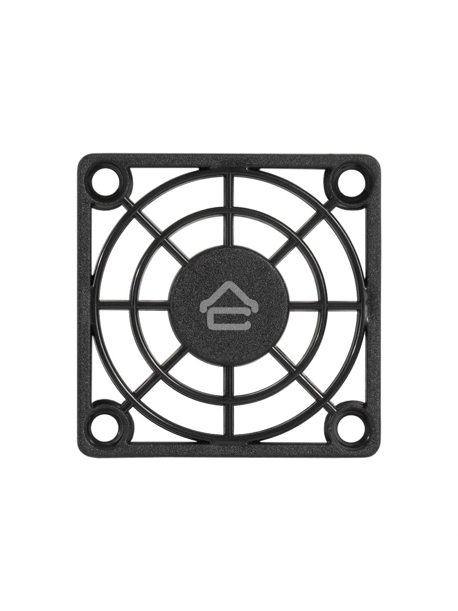 Решетка для вентилятора 40x40 ExeGate EG-040PSB (40x40 мм, пластиковая, квадратная, черная)