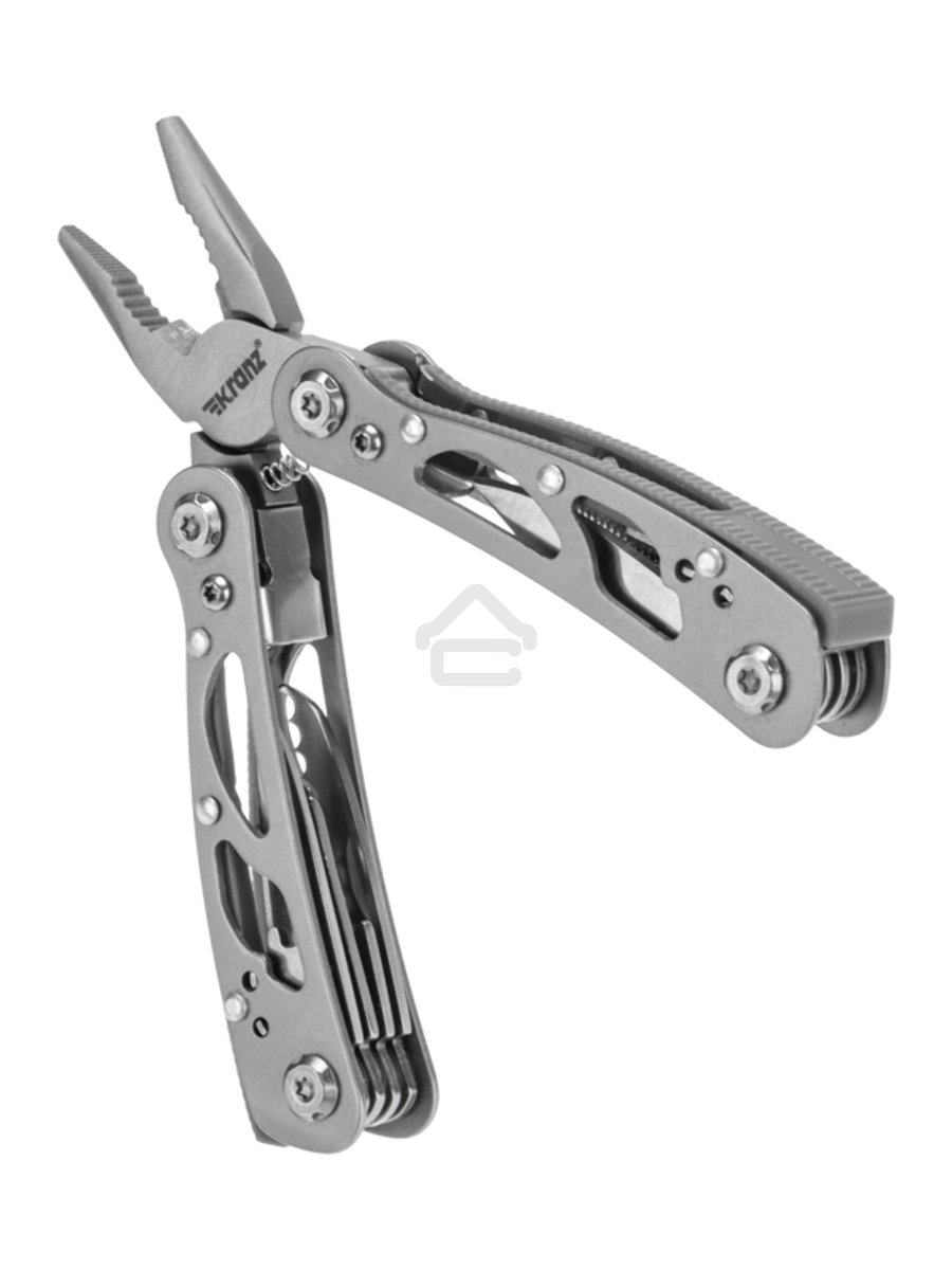 Мультитул KRANZ KR-12-4902-2 10 функций, 113мм