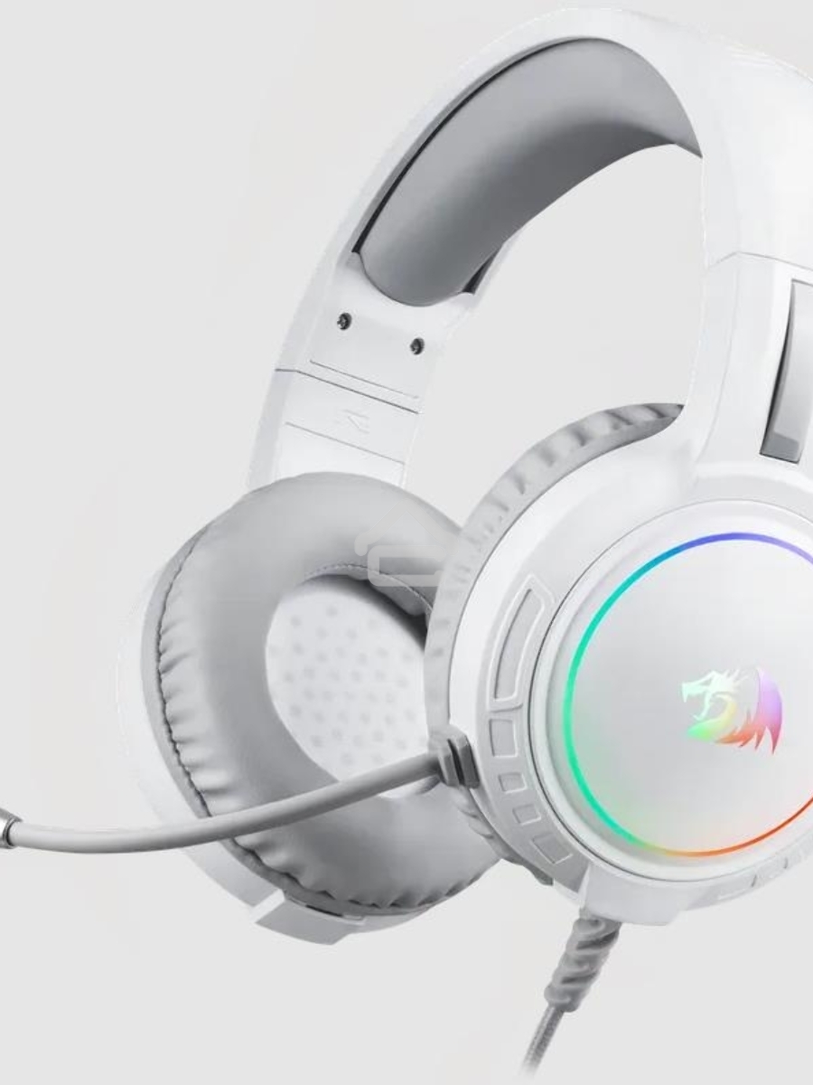 Гарнитура игровая  Defender Mento RGB 3.5мм белый