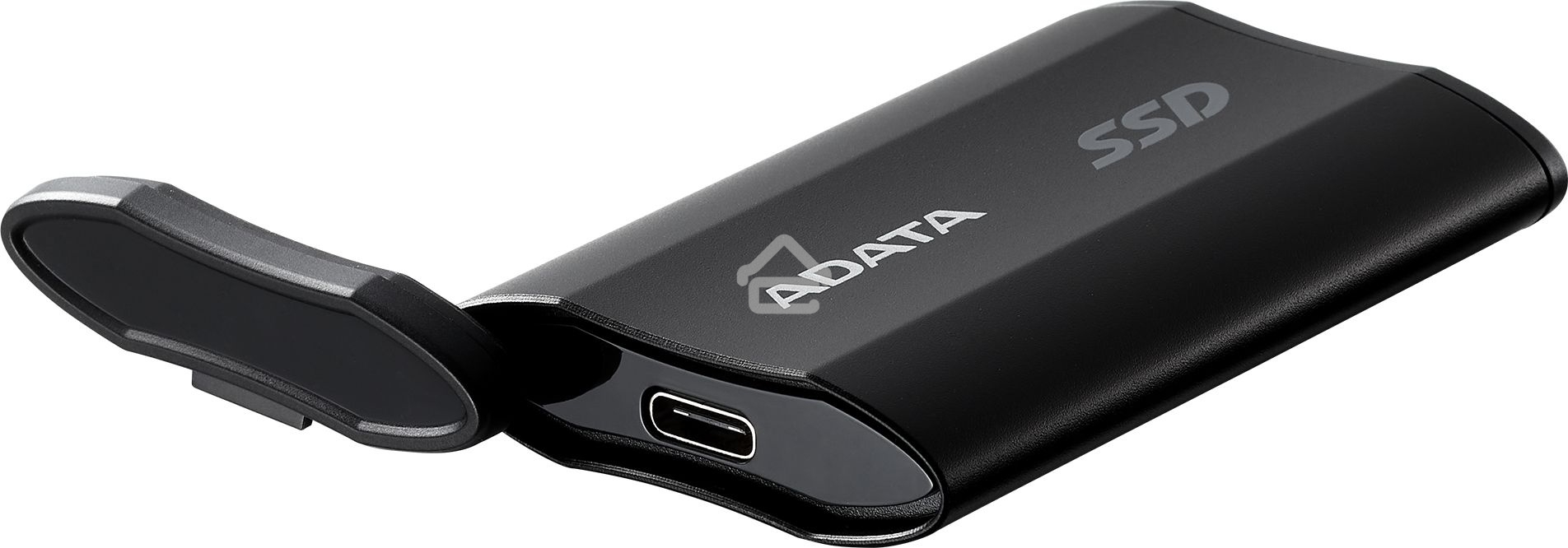 Внешний накопитель SSD ADATA 2Tb SD810 USB Type-C (2000/2000 Mb/s) metal case черный (SD810-2000G-CBK)