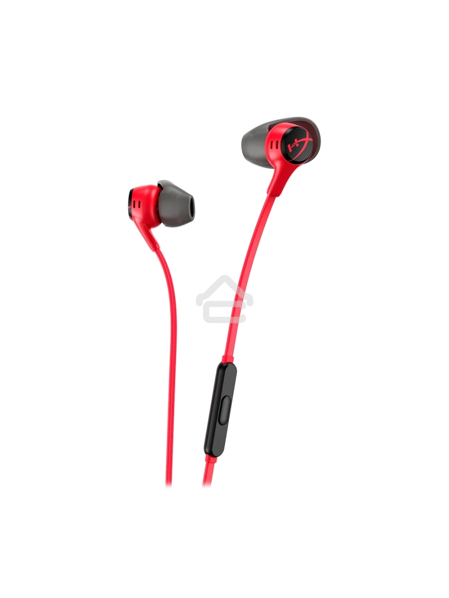 Наушники проводные HyperX Cloud Earbuds II красный