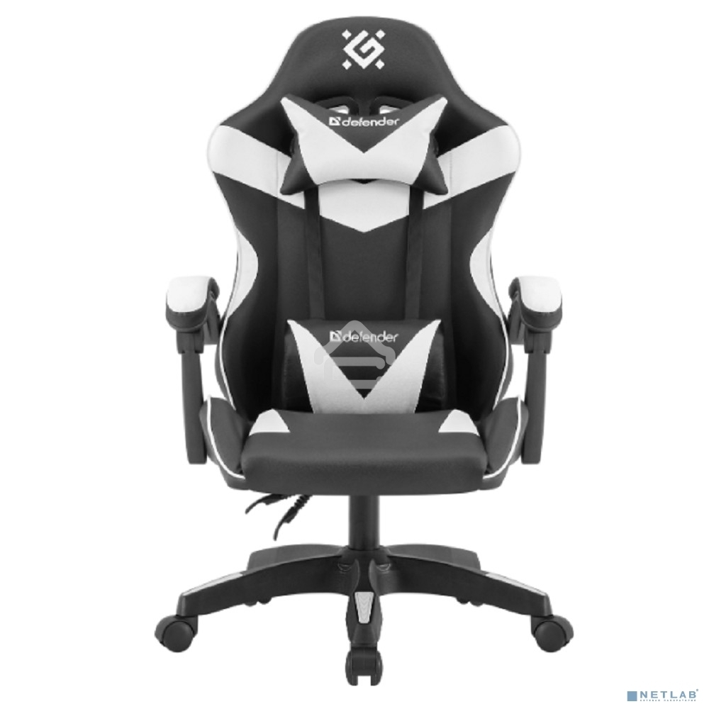 Кресло игровое Defender URANA черный/белый 64058