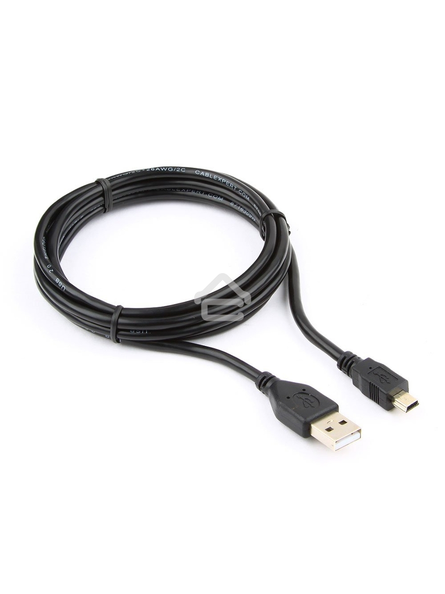 Кабель Gembird PRO CCP-USB2-AM5P-6 USB 2.0 кабель для соед. 1.8м А-miniB (5 pin) позол.конт., пакет