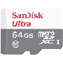Флеш карта microSD 64GB SanDisk microSDXC Class 10 Ultra UHS-I 100MB/s
