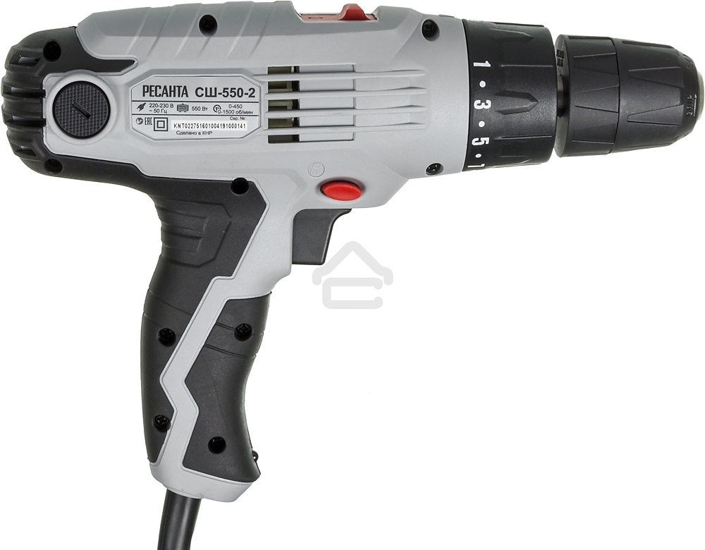Дрель-шуруповерт Ресанта СШ-550-2 550Вт