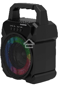 Портативная колонка Digma D-PS1500 черный 10 Вт 1.0 BT 10м 500mAh