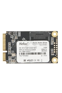 Накопитель SSD Netac N5M, 256GB, mSATA, R/W 560/520
